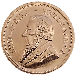 2022 South African 1/10 oz gold Krugerrand Coin