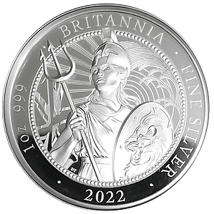 2022 UK Britannia 1oz Silver Proof Coin .999 Fine