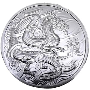 2024 - 1 oz Ascension Jody Clark Dragon Silver Coin