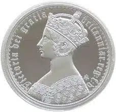 2022 St. Helena Gothic Crown 2 oz Silver Proof Coin