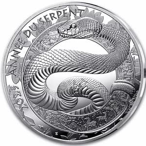 Home 4 2025 France Silver 10 euro Year of the Snake HR Proof Coin